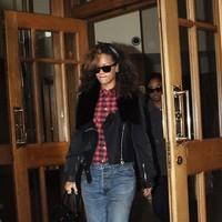 Rihanna is seen departing from the Clarence Hotel after her concert in Belfast | Picture 93751